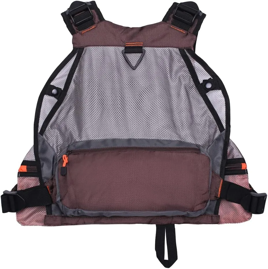 Raprance Fly Fishing Vest Backpack - Adjustable Lightweight and Quick-Dry, with 17 Pocketsfor Trout Bass Saltwate