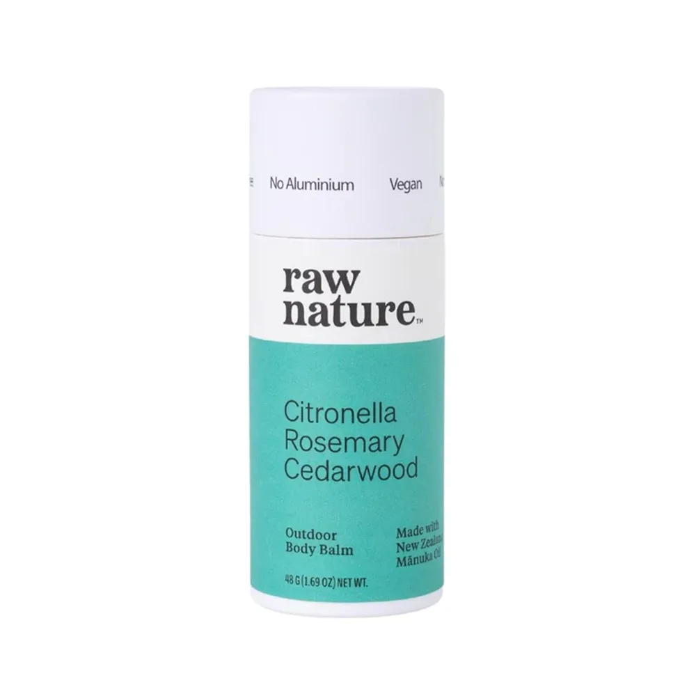 Raw Nature Outdoor Body Balm Citronella Rosemary Cedarwood