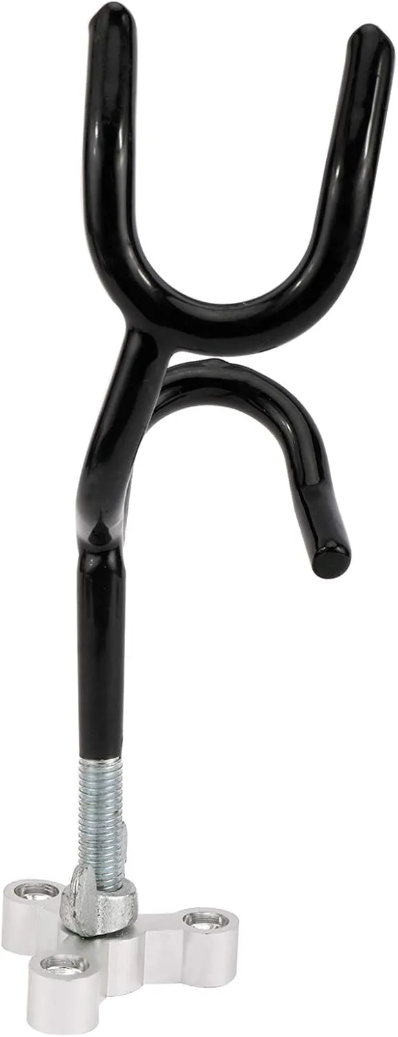 RealPlus Fishing Rod Holders for Boat Sure Grip Steel Angle Pole Holder with PVC Dipped and Mounting Base