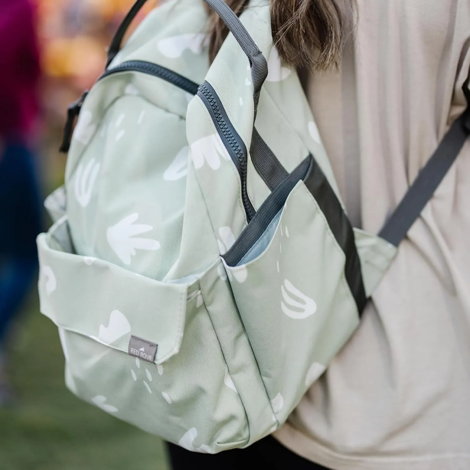 RED ROVR - Mini Roo Backpack (Pear Doodle)