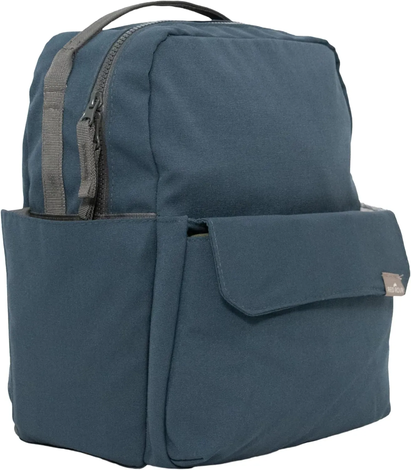 RED ROVR Mini Roo Lightweight Backpack | 6 pockets for everyday essentials (Navy)
