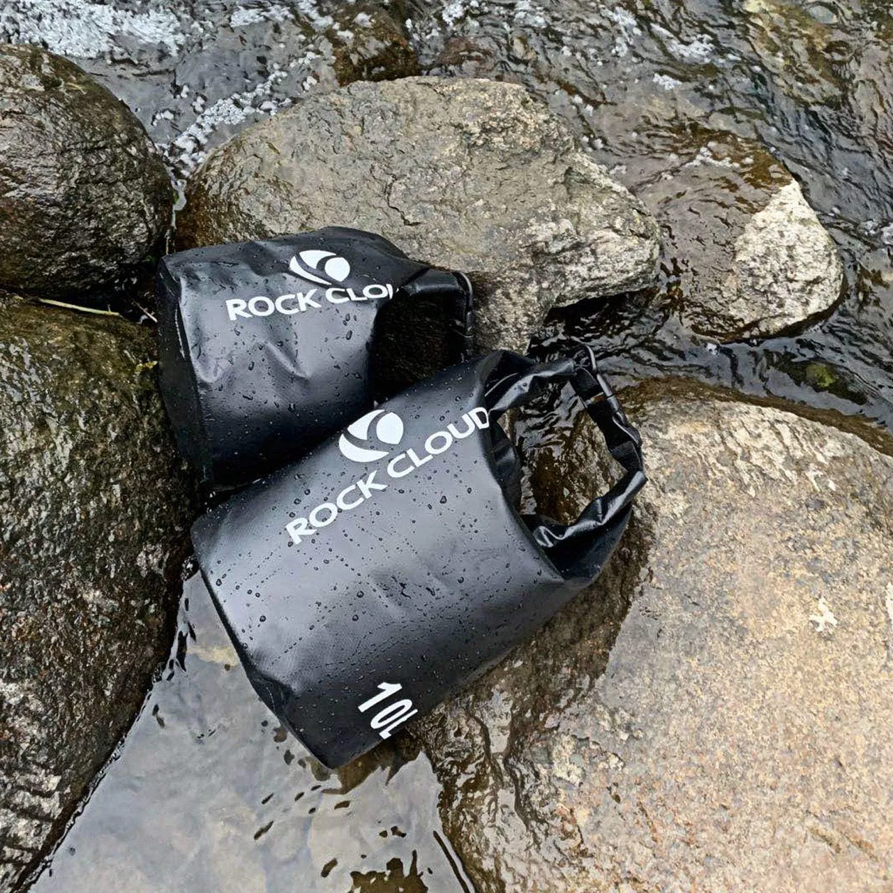 ROCK CLOUD Dry Bag Waterproof 20L Dry Sack for Kayaking Rafting Boating Beach Surfing Swimming Canoe Camping Hiking Fishing Ski