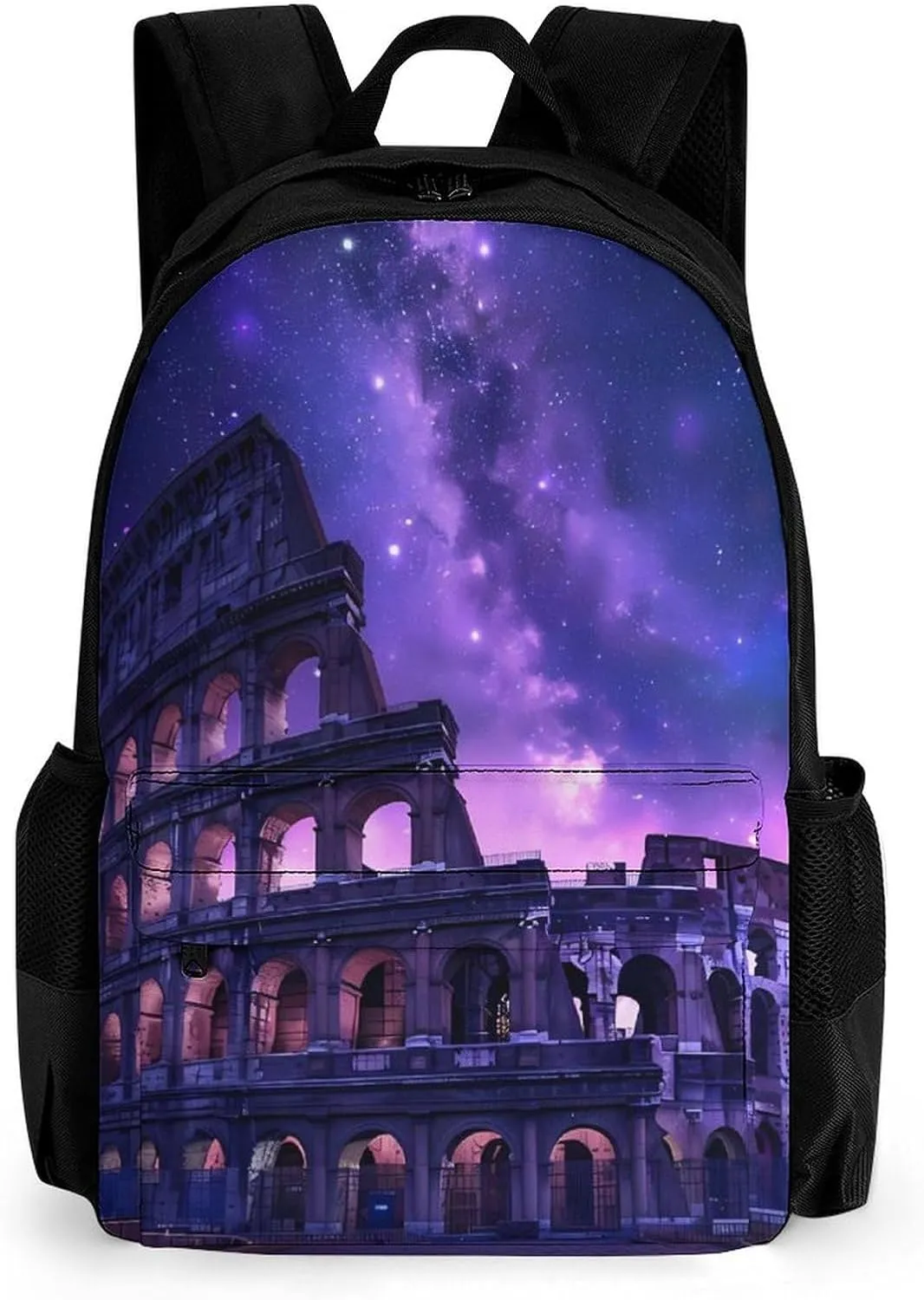 Rome Italy Famous Ancient Landmark Travel Laptop Backpack 16 Inch Computer Bag Lightweight Work Bag Daypack for Men Women