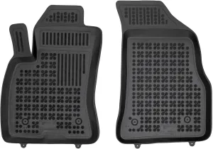 Rubber Floor Mats Compatible with 2015-2022 Dodge Ram ProMaster City Floor Mat All Weather Custom Fit Tailored Black