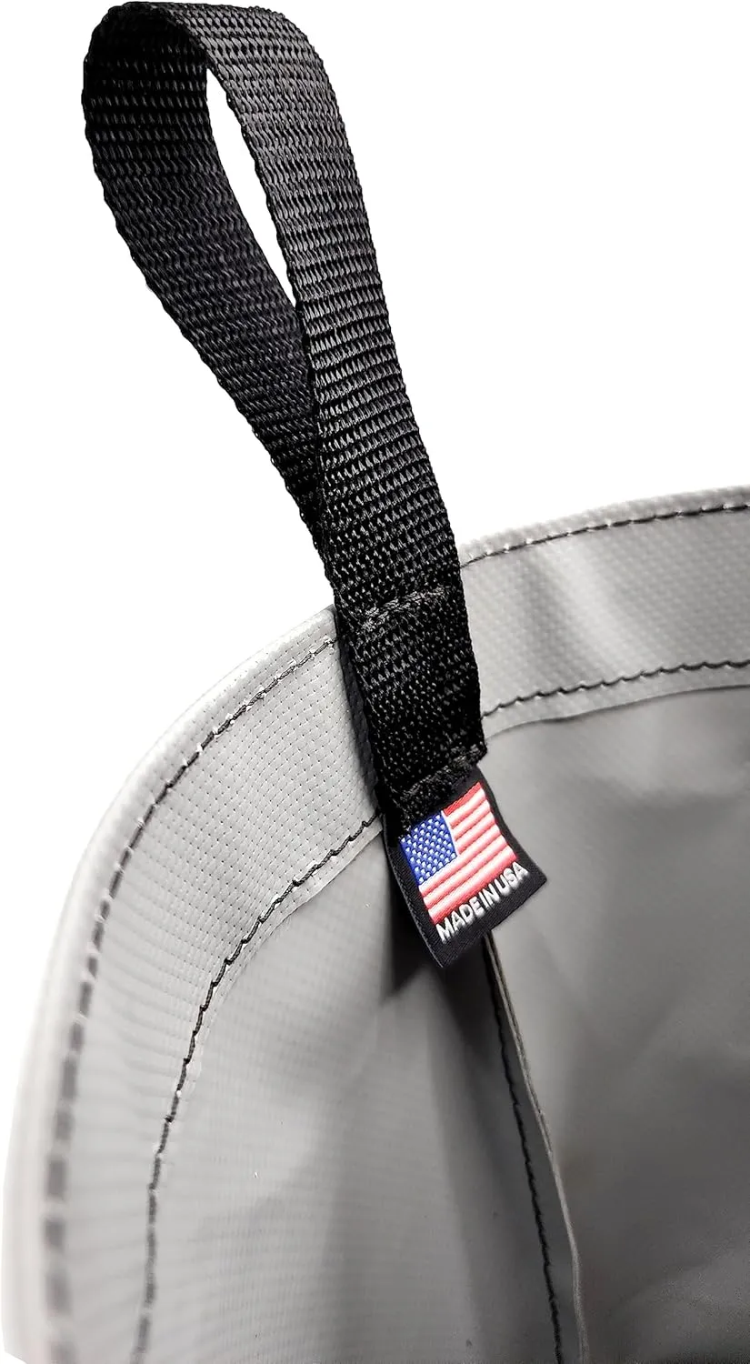 Rugged Made Clam Bag with Belt - Made in USA