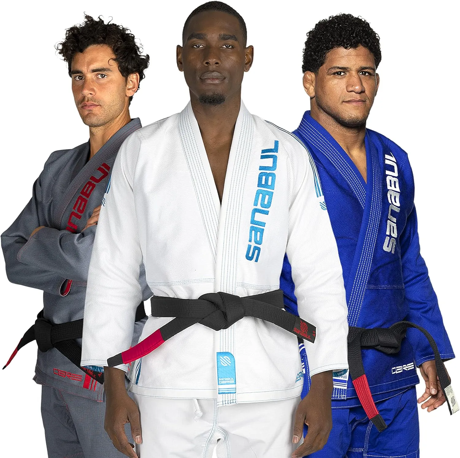 Sanabul Core Competition BJJ Gi for Men & Women Preshrunk Fabric IBJJF Approved Brazilian Jiu Jitsu Training & Competition Gi