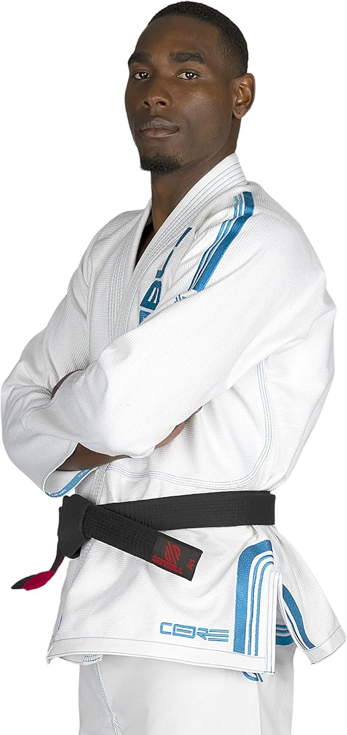 Sanabul Core Competition BJJ Gi for Men & Women Preshrunk Fabric IBJJF Approved Brazilian Jiu Jitsu Training & Competition Gi