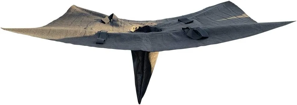 Sandbaggy Oil & Sediment Guard | Witches Hat | Catch Basin/Storm Drain Filter | 36" Length by 48" Width by 18 Inch Tall (Pack of 5)