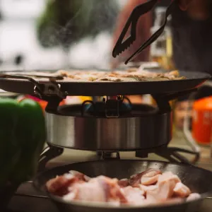 Saturn Gas Stove With Portable Grill Pan set