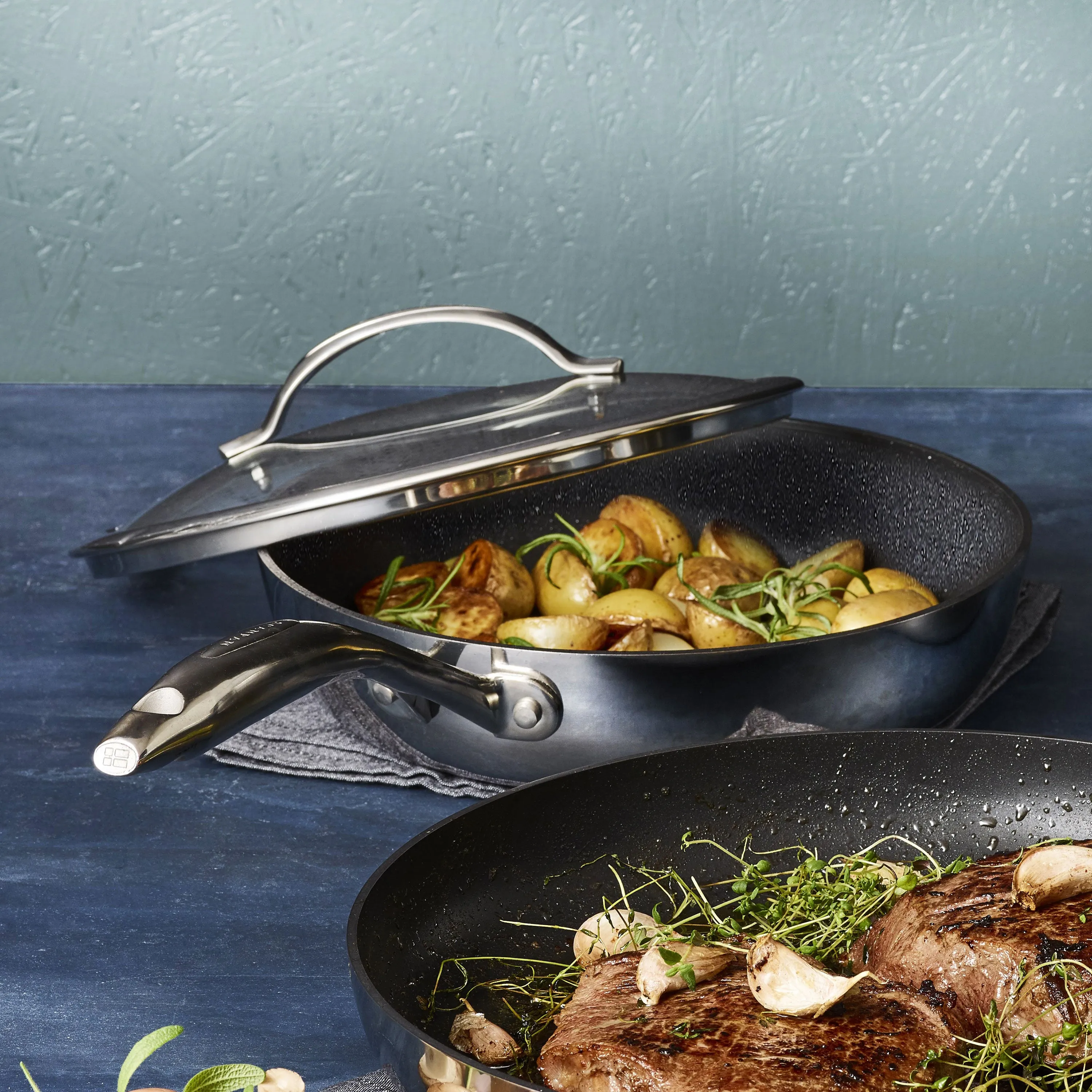 Scanpan HaptIQ 2.75-quart Stainless Steel Nonstick Saute Pan