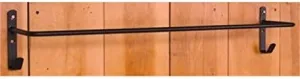 SCENIC ROAD 2123 Heavy Duty Blanket Bar44; Black