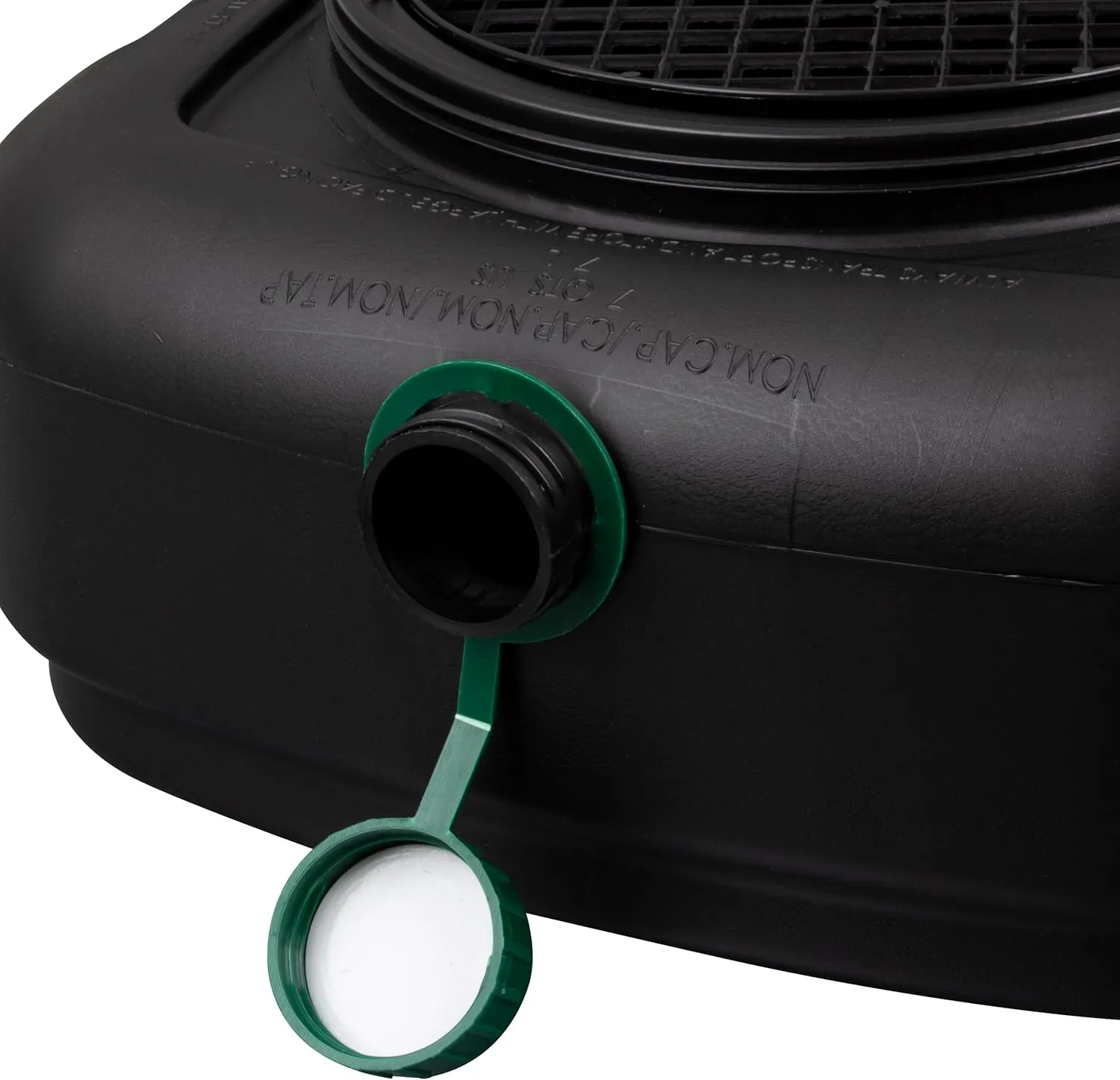 Scepter AM07029 7.3 Quart Oil Drain Pan with Lid, Filter Drain Screen, and Pour Spout for Automotive Fluids Including Engine Oil, Anti-Freeze, Transmission Fluid and More, 12" x 12-3/4" x 5.6"