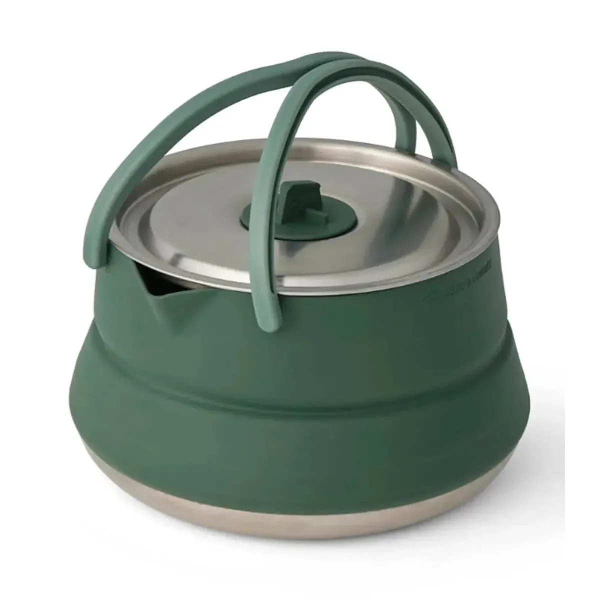 Sea To Summit Detour Stainless Steel Collapsible 1.6L Kettle Set (3 Piece) - Green