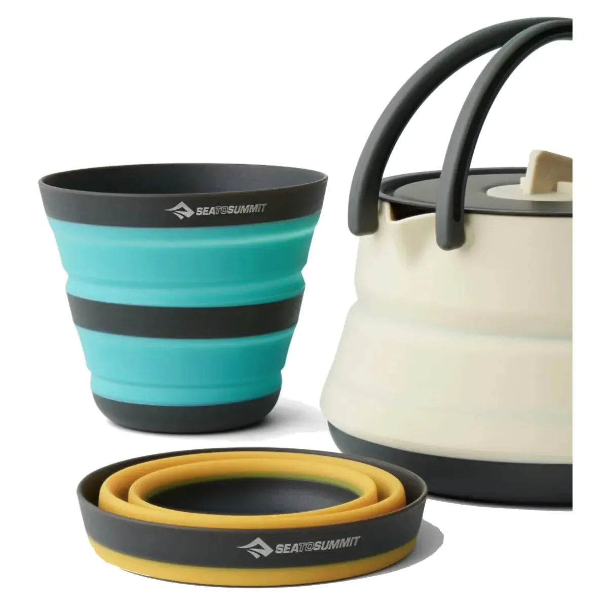 Sea To Summit Frontier Ultralight Collapsible 1.1L Kettle Cook Set - 3 Piece