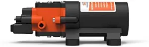 SEAFLO 24V DC 1.1 GPM 70 PSI 21-Series Diaphragm Water Pressure Pump for Marine Boat RV Caravan