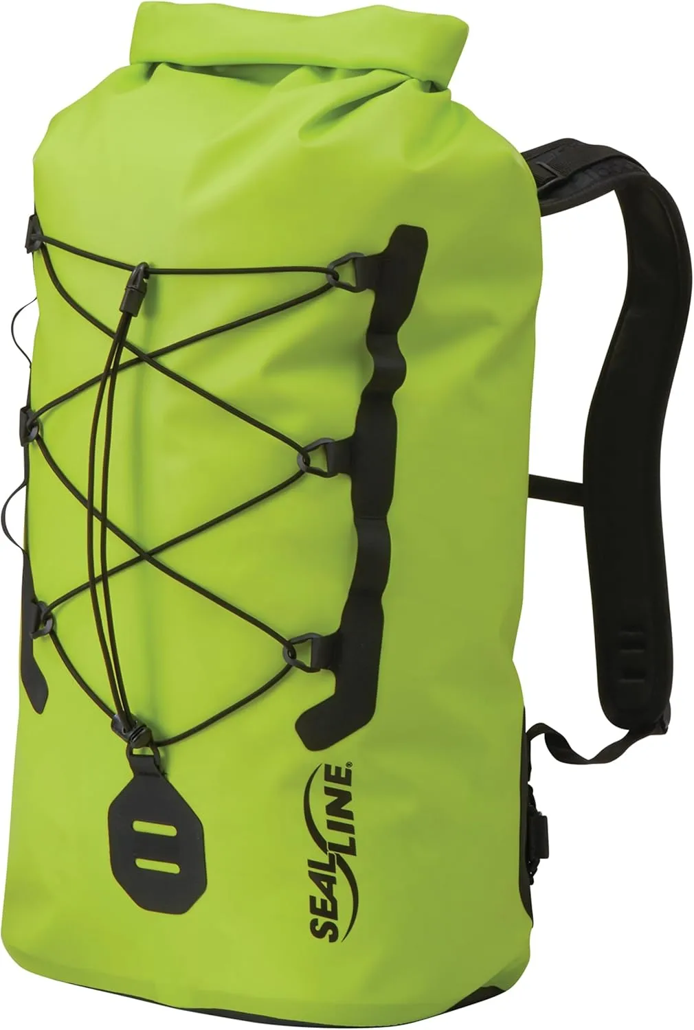 SealLine BigFork 30-Liter Waterproof Roll Top Dry Daypack, Lime