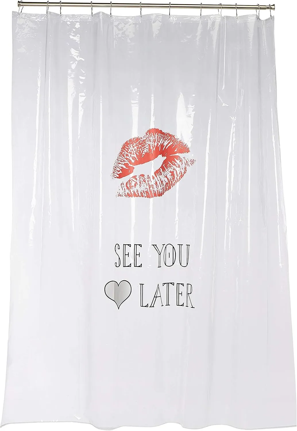 See You PVC Free 100% Peva Shower Curtain 70.9x78.7in [180x200cm]