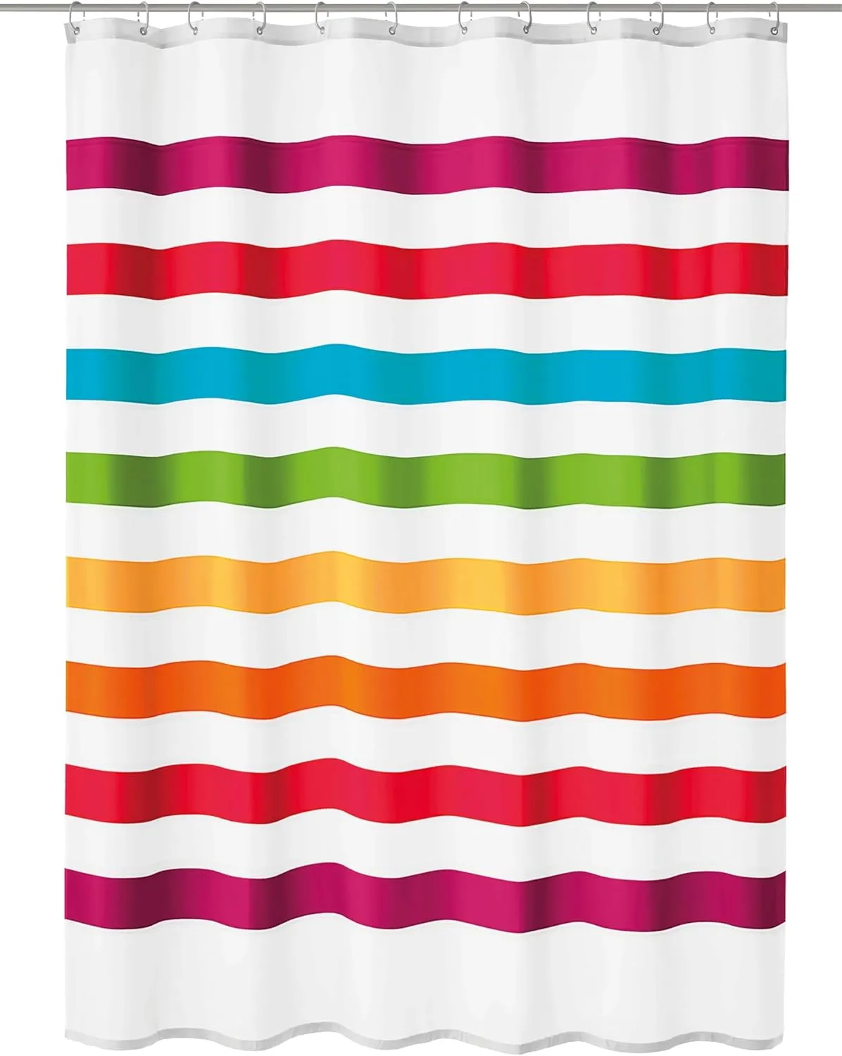 Select PVC Free Fabric Shower Curtain 70.9x78.7in [180x200cm]