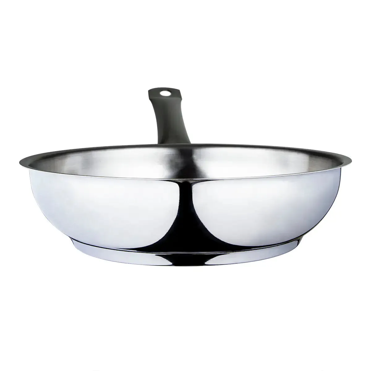 Serenk Modernist Stainless Steel Frying Pan 24 cm