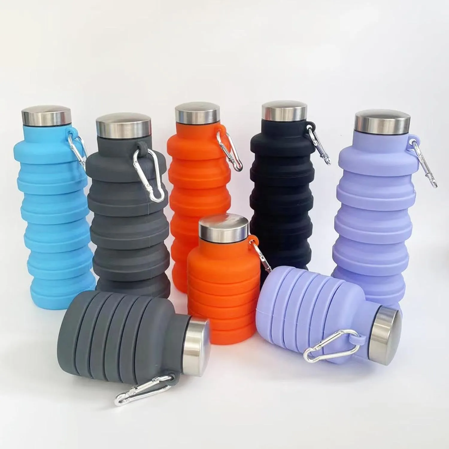 Silicone cup retractable kettle