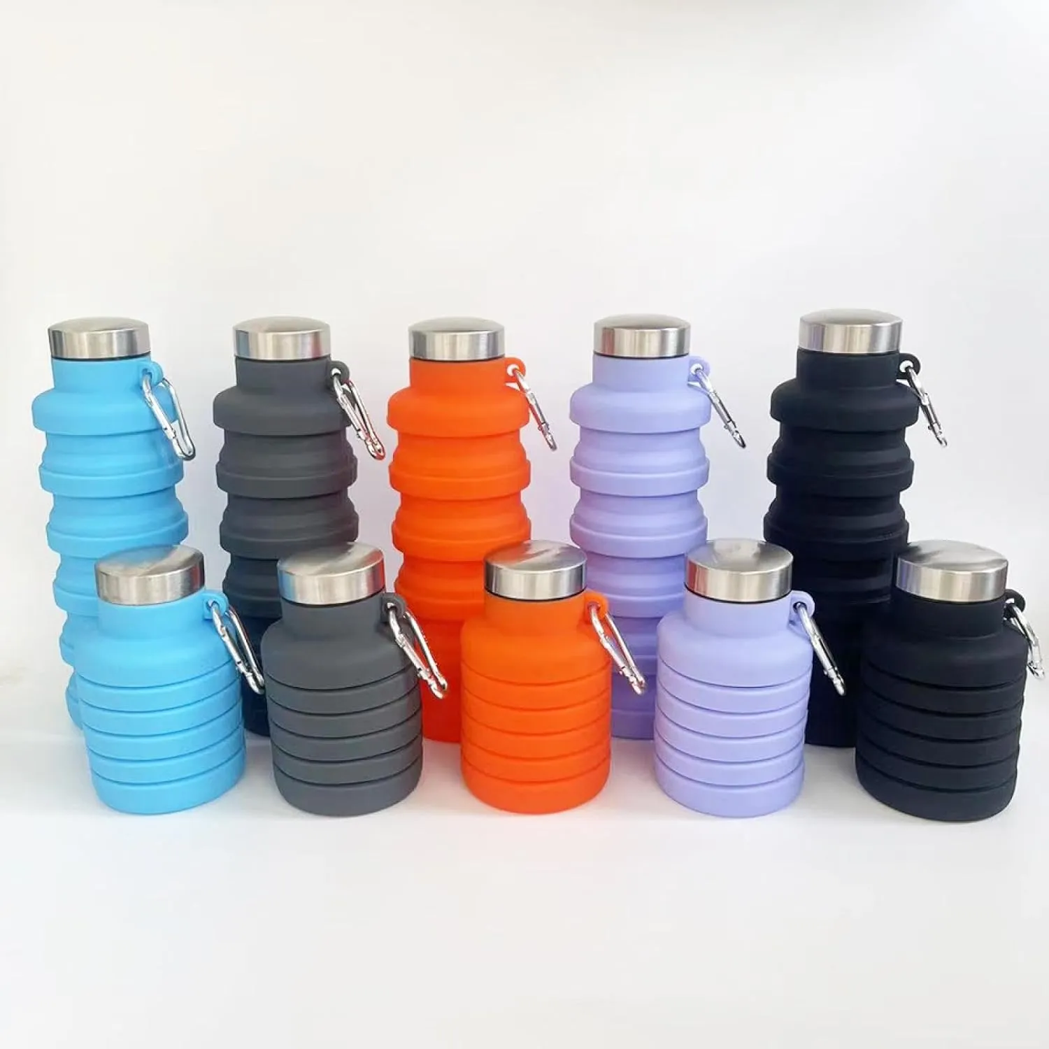 Silicone cup retractable kettle