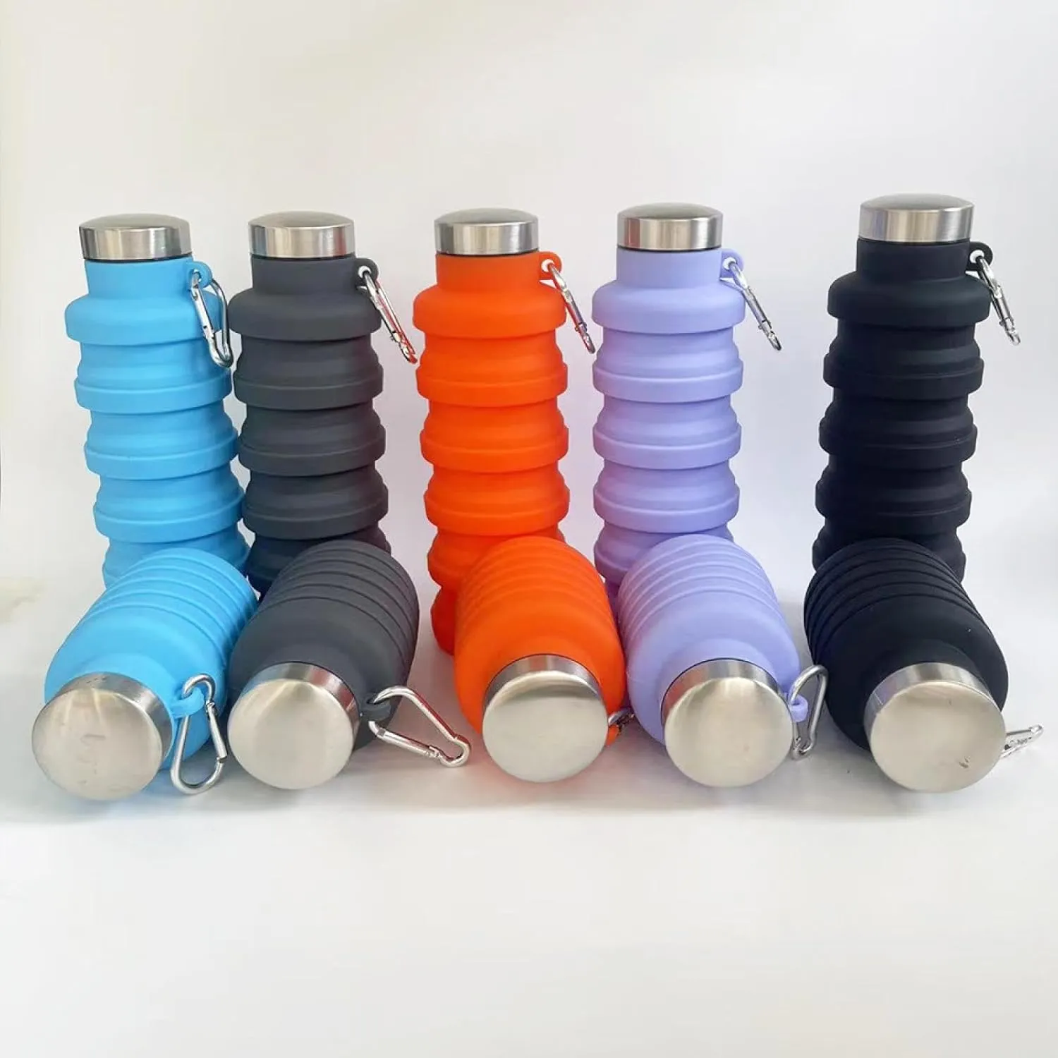 Silicone cup retractable kettle