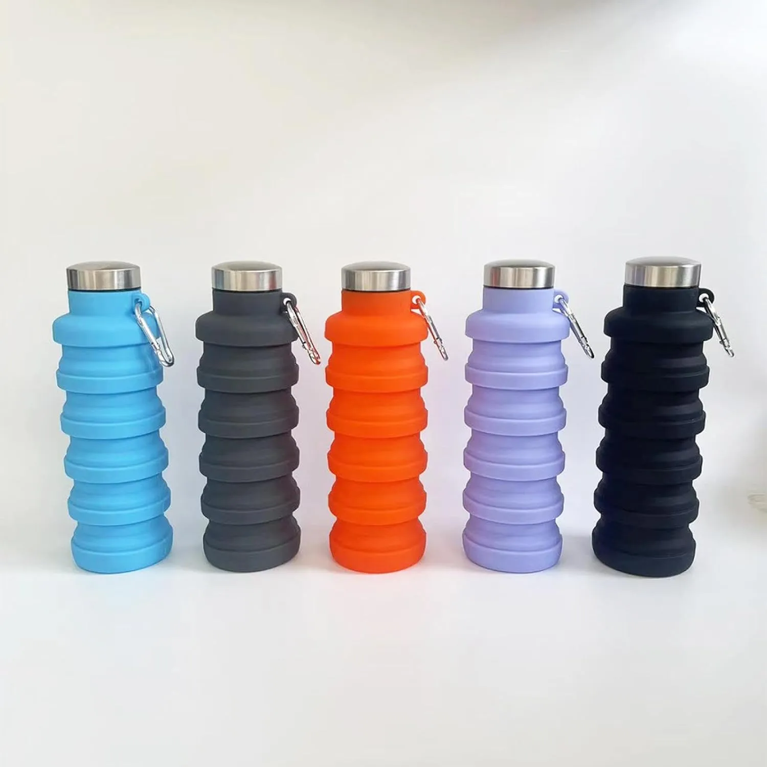 Silicone cup retractable kettle