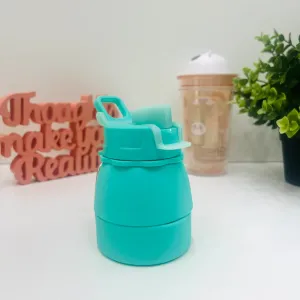 Silicone Folding Telescopic Kettle for Outdoor Sports Travel Portable Water Cups