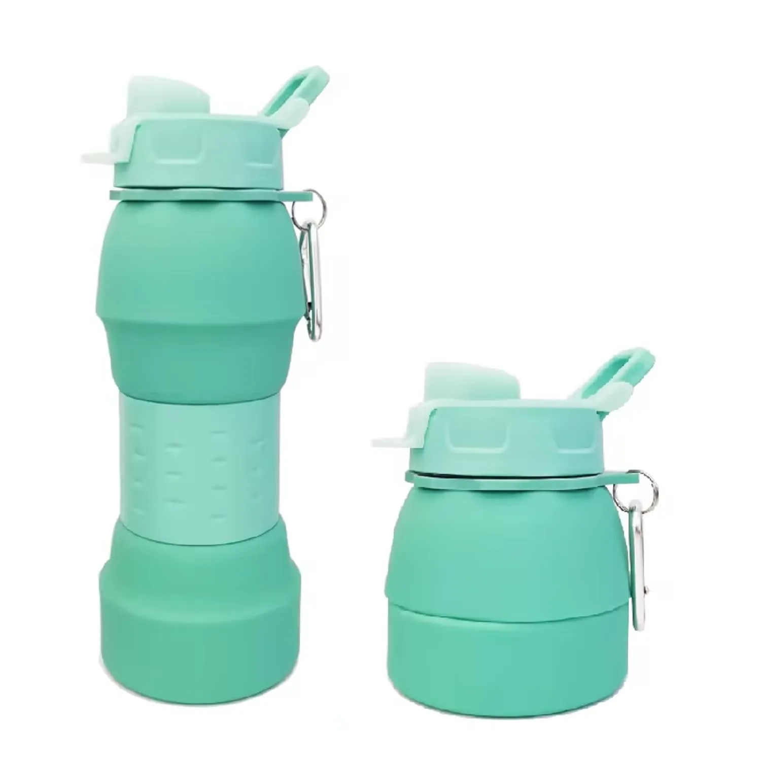 Silicone Folding Telescopic Kettle for Outdoor Sports Travel Portable Water Cups