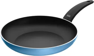 Silit Belluna Frying Pan 28 cm Aluminium Coated with Plastic Handle for Gentle Frying Blue