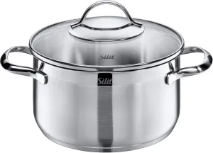 Silit High Casserole w. lid 20cm Achat, 27 x 22.5 x 16.5 cm, Silver