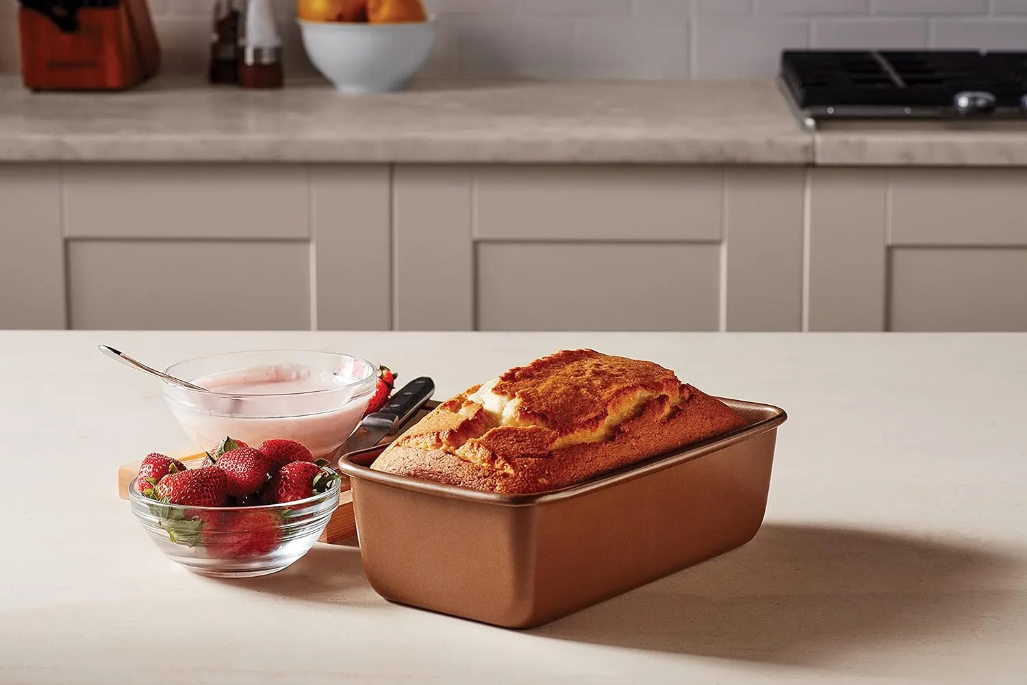 Simply Calphalon Nonstick Bakeware, Rectangular Cake Pan, 9-inch by 13-inch
