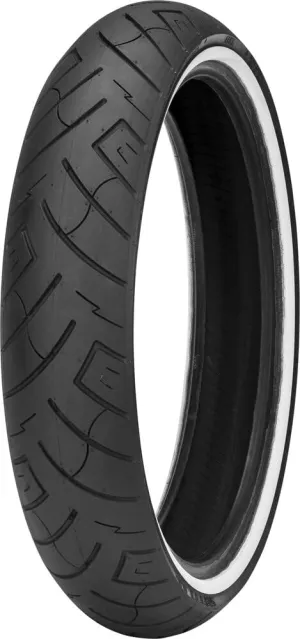 SR 777 Motorcycle White Wall Front Tire Size 120/70-21 Bias Ply 68H TL Heavy-Duty Cruiser Street 87-4584