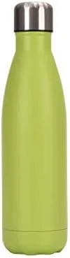 Stainless Steel Kettle 500ML, Double-layer Large-capacity Sports Water Cup Suitable For Outdoor Cycling And Home Use(Green)