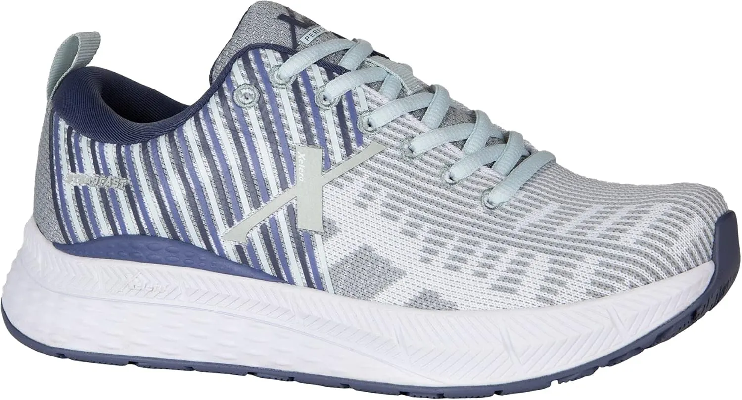 Steadfast Women's Orthopedic Walking/Running Shoes - White/Violet