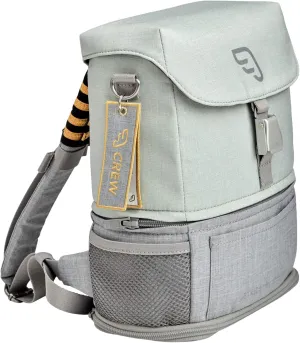 Stokke JetKids BackPack, Green Aurora - Expandable Design for Kids 2-7 Years Old - Easy-to-Clean, Water Repellent Fabric - Includes Pull-Out Seat Pad, Name Tag & Detachable Captain Stripes