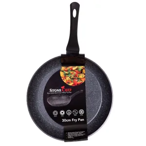 Stone Chef Forged Frying Pan Cookware Kitchen Fry Pan - 30cm