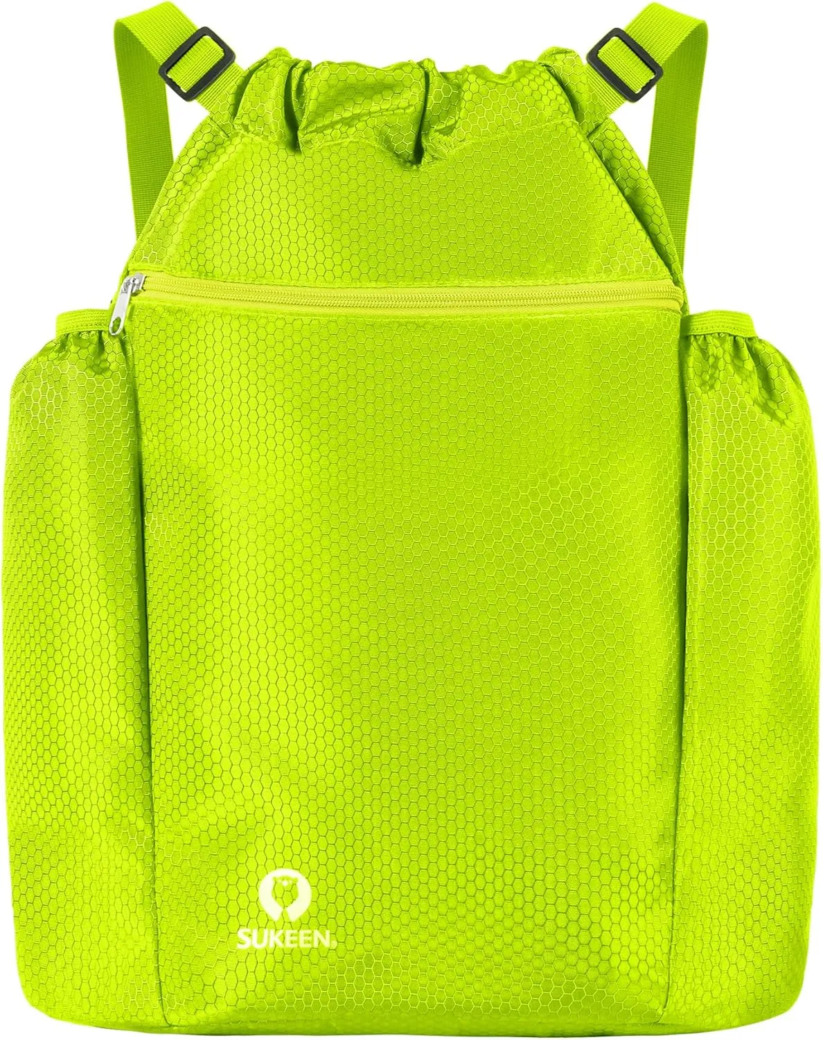 Sukeen Drawstring Backpack Swim Bag Lightweight String Backpack for Beach Pickleball Swimming Pool Gym Workout Gear Sport