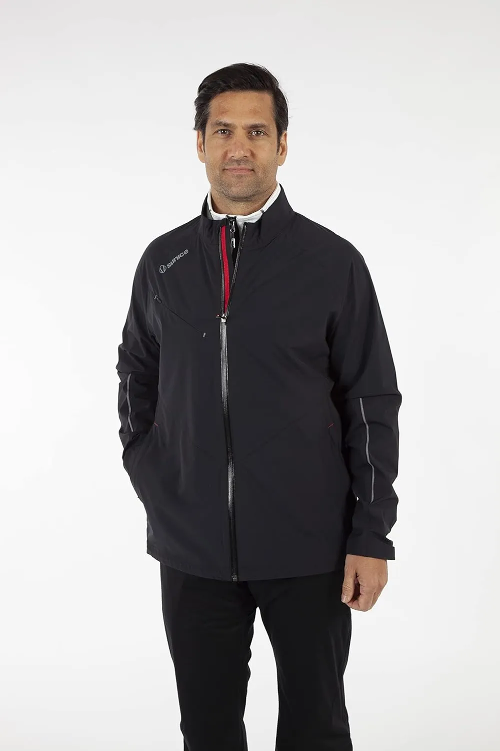 Sunice Peformance Apparel - Elliot Men's Lightweight Water-Resistant Windproof Highly Breathable Convertible Quick Dry Jacket