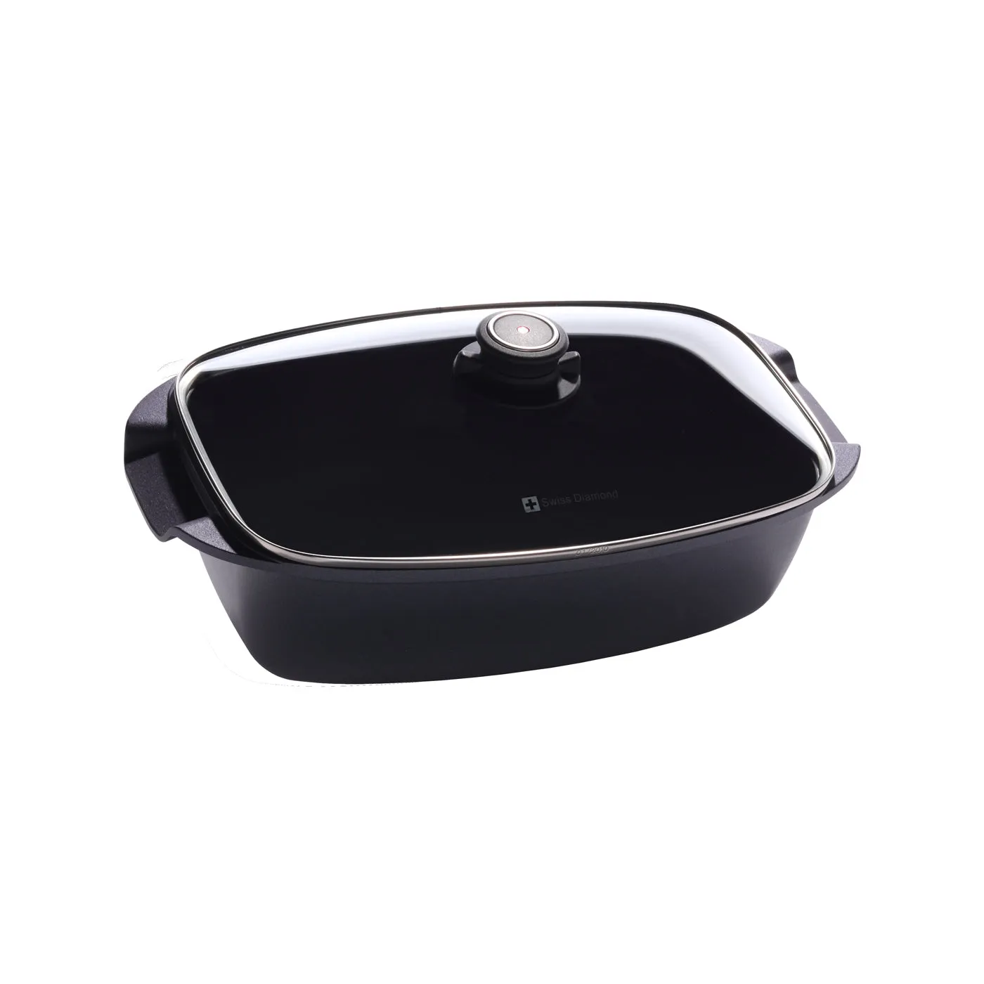 Swiss Diamond - 8.3" x 13" Roaster w/Glass Lid