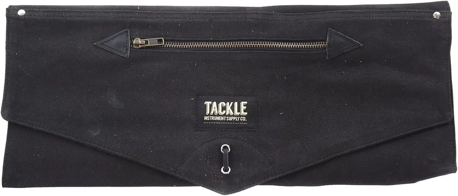 Tackle Waxed Canvas Roll Up Stick Case - Brown