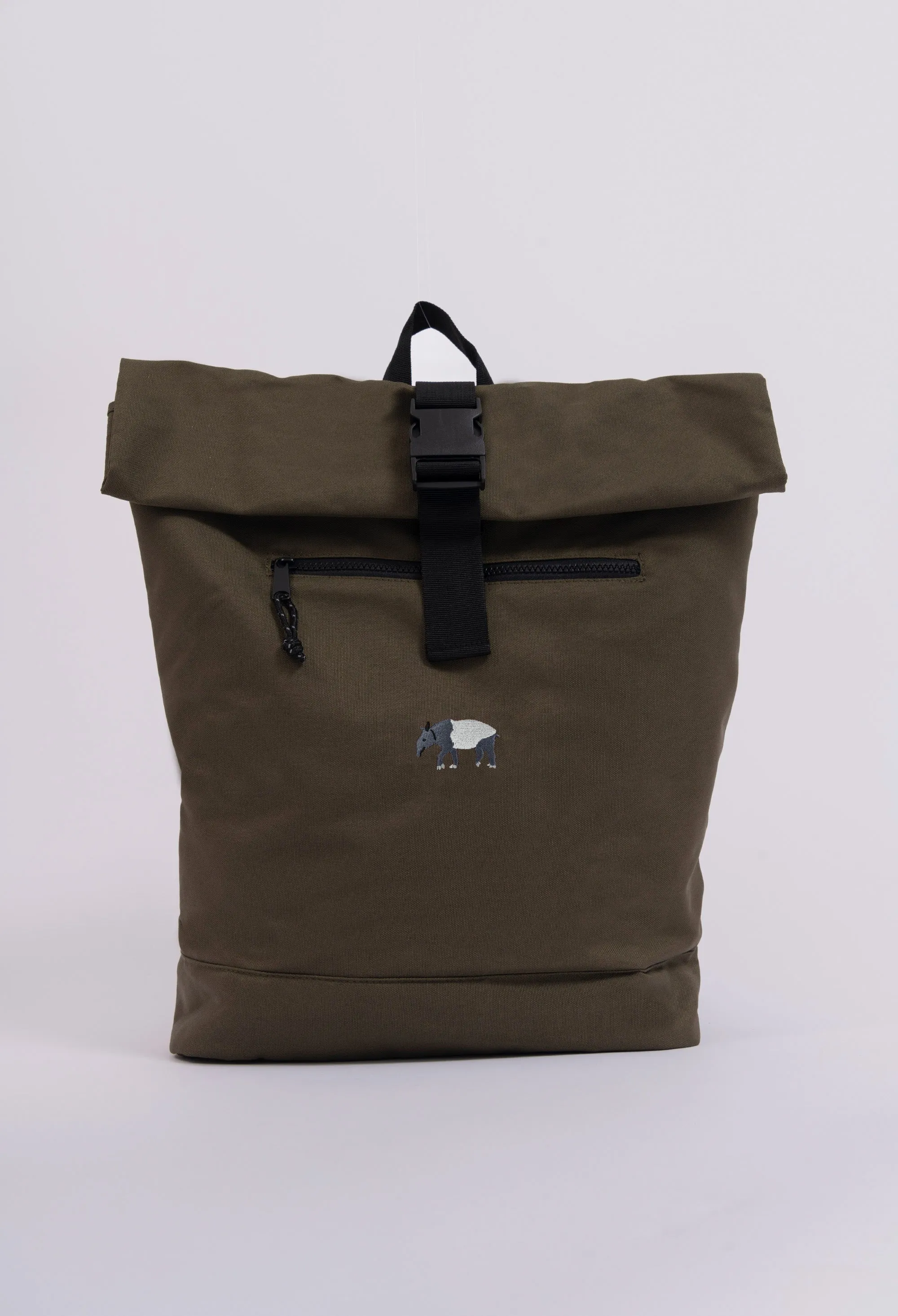 tapir recycled roll-top backpack