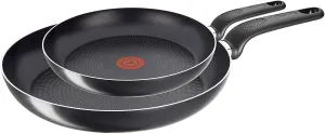 Tefal b31490 Crepe Pan Round Casserole (Round, Crepe Pan, Black, Powerglide, Thermo-Spot Induction, Ceramic, Gas, Halogen, Sealed Plate)
