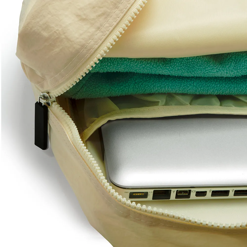 The Lightweight Waterproof Backpack  - Ivory