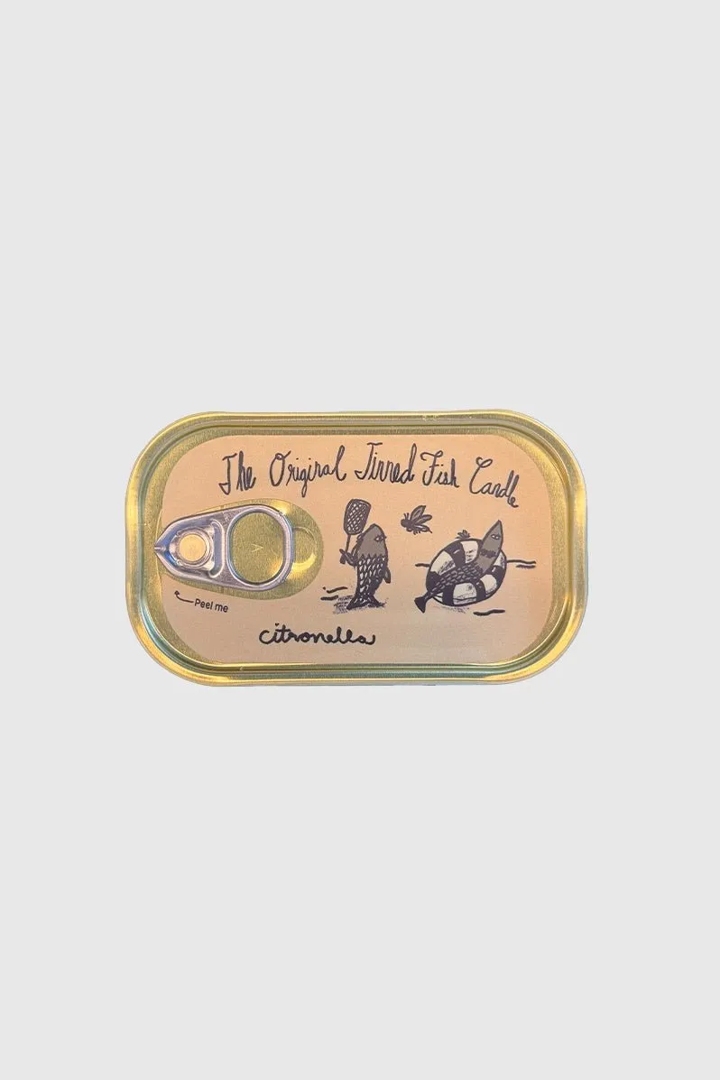 The Original Tinned Fish Candle - Citronella