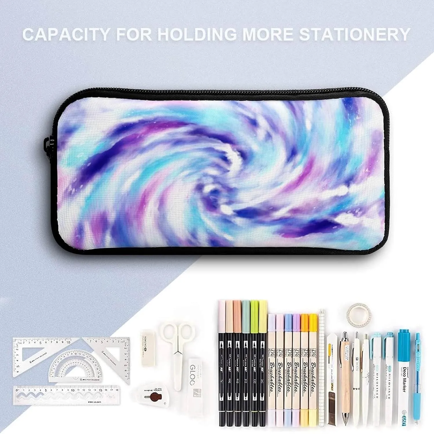 Tie Dye Backpack with Lunch Box & Pencil Case for Kids Girls Boys School, 16 Inch Cute Tie Dye Bookbag, School Backpack for Students Children, Lightweight, Large Capacity