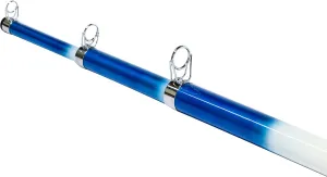 Tigress Telescoping Fiberglass Outrigger, Pair, 15 Foot 1-1/8" for Big Game Fishing Such as Shark, Wahoo, Mahi Mahi, Tuna or Sailfish
