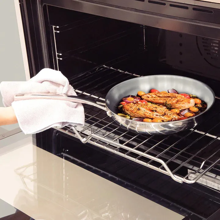 Tramontina Grano Stainless Steel Frying Pan Set of 2