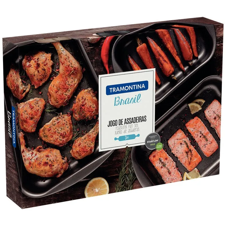 Tramontina Nonstick Roasting Pan 3 Piece Set
