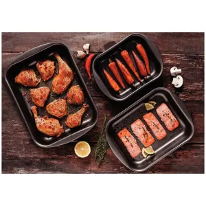 Tramontina Nonstick Roasting Pan 3 Piece Set